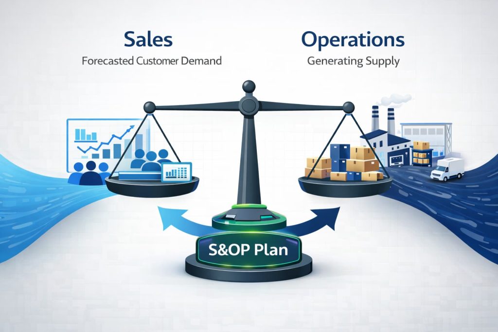 s&op balancing supply and demand