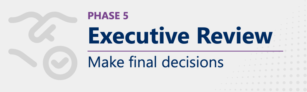 s&op phase 5 executive review